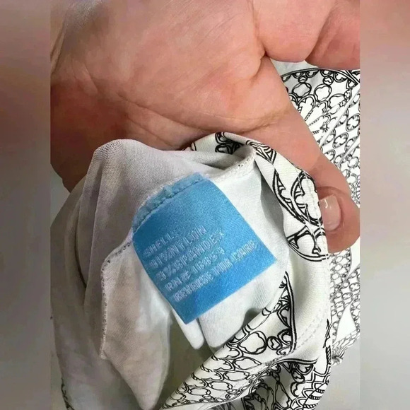 J.McLaughin Sophia Print 3/4 Sleeve Dress Size Small - Picture 5 of 6